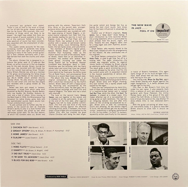 Mel Brown : Chicken Fat (LP,Album,Reissue,Stereo)