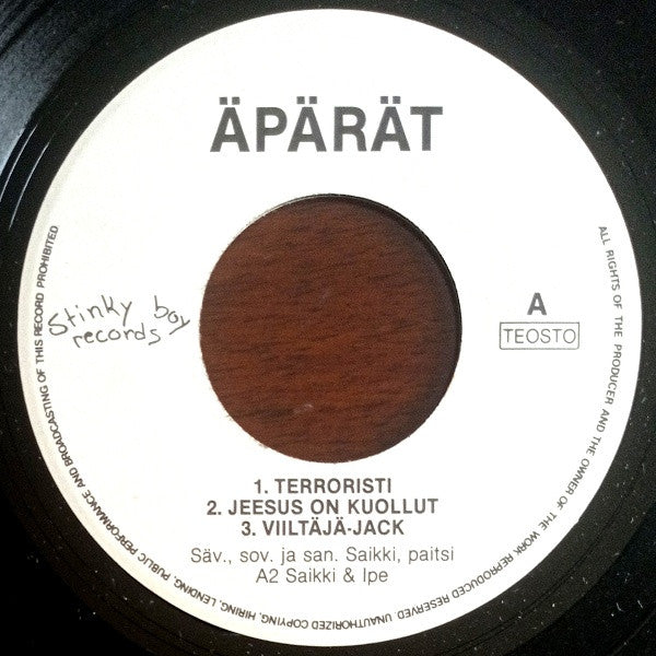 Äpärät : Häiriköt Tulee-EP (7",EP,45 RPM)