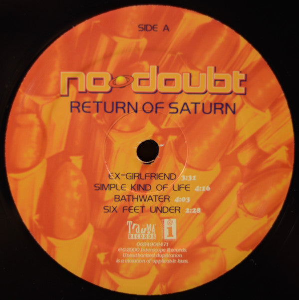 No Doubt : Return Of Saturn (LP,Album,Reissue,Stereo)