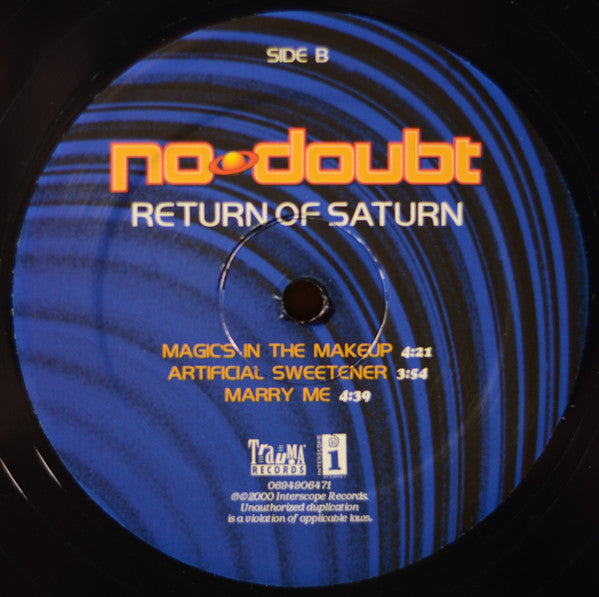 No Doubt : Return Of Saturn (LP,Album,Reissue,Stereo)