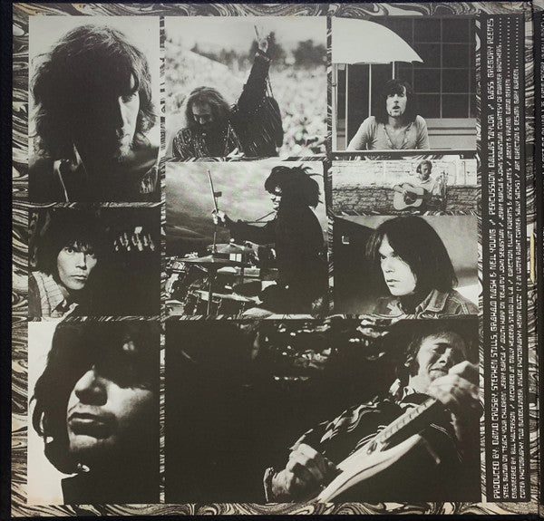 Crosby, Stills, Nash & Young : Déjà Vu (LP,Album,Stereo)