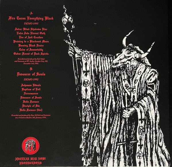 Summon : Fire Turns Everything Black / Devourer Of Souls (LP,Compilation)