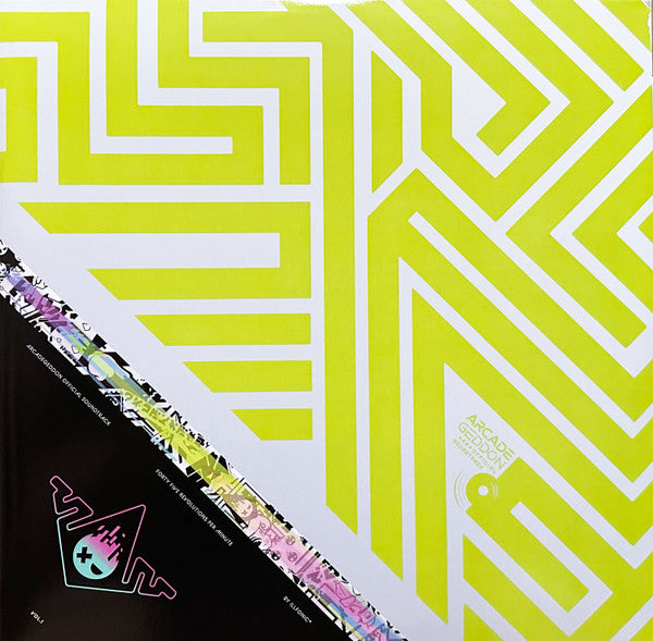 Various : Arcadegeddon Official Soundtrack Vol.1 (LP,45 RPM)