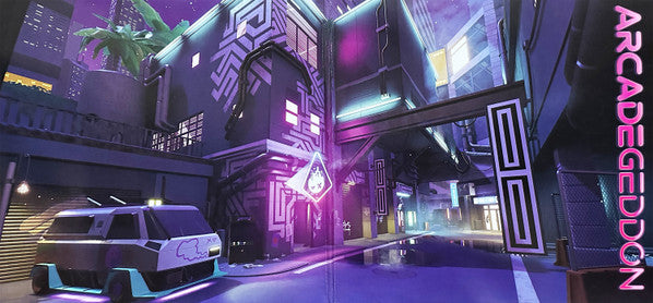 Various : Arcadegeddon Official Soundtrack Vol.1 (LP,45 RPM)