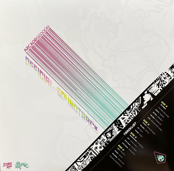 Various : Arcadegeddon Official Soundtrack Vol.1 (LP,45 RPM)