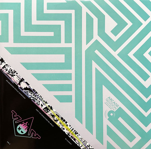 Various : Arcadegeddon Official Soundtrack Vol.2 (LP,45 RPM)