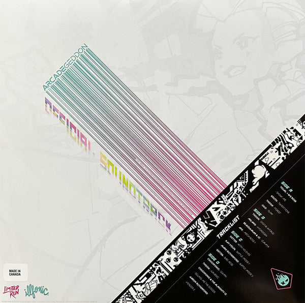 Various : Arcadegeddon Official Soundtrack Vol.2 (LP,45 RPM)