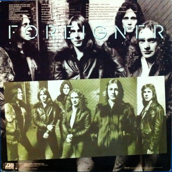 Foreigner : Double Vision (LP,Album,Stereo)
