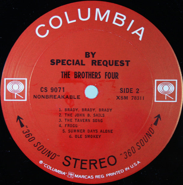 Brothers Four, The : By Special Request (LP,Album,Stereo)