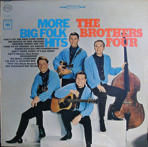 Brothers Four, The : More Big Folk Hits (LP,Album,Stereo)