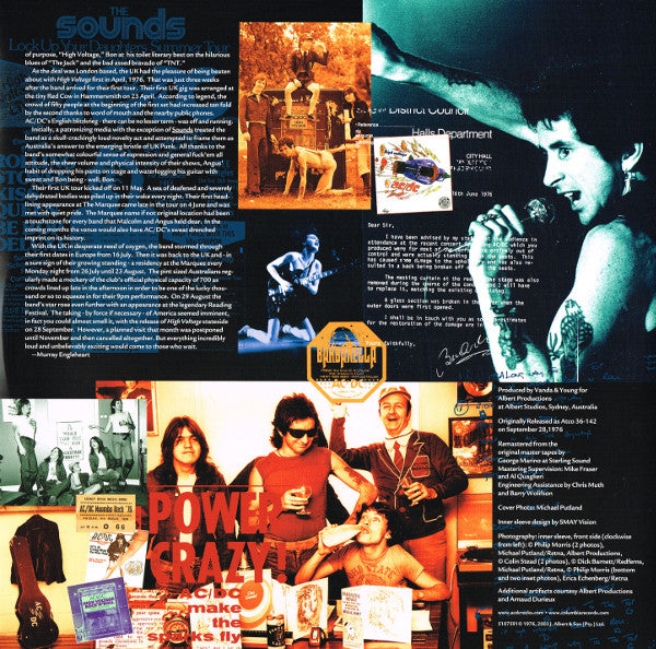 AC/DC : High Voltage (LP,Album,Reissue,Remastered,Stereo)