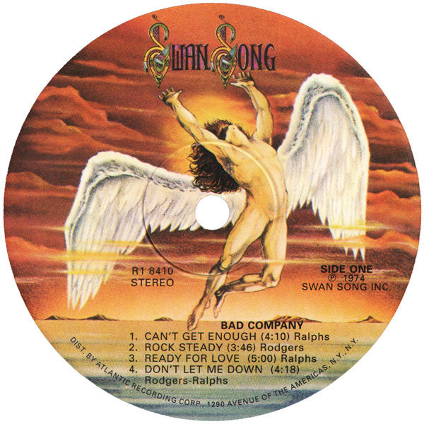 Bad Company (3) : Bad Co (LP,Album,Reissue,Remastered)