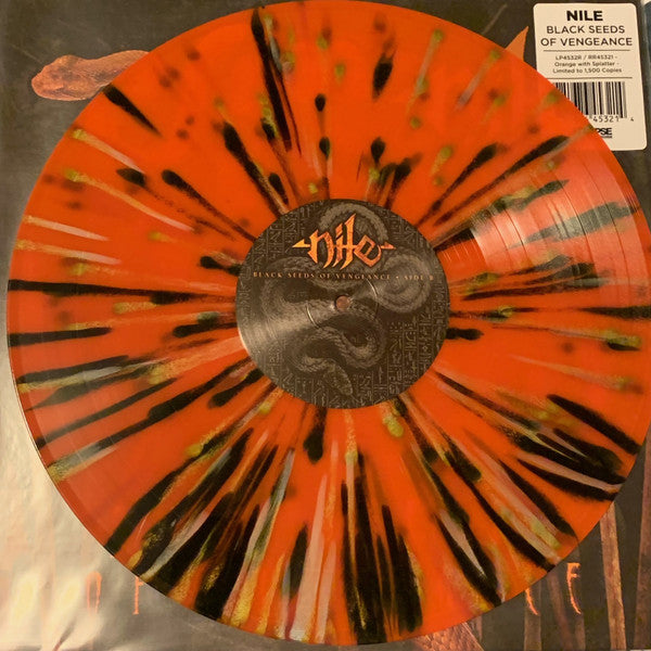 Nile (2) : Black Seeds Of Vengeance (LP,Album,Limited Edition,Reissue)