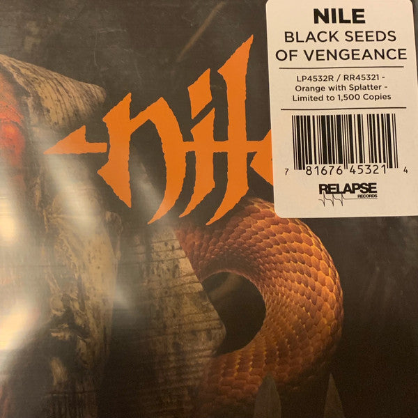 Nile (2) : Black Seeds Of Vengeance (LP,Album,Limited Edition,Reissue)