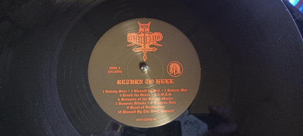 Burning Winds : Return To Hell (LP,Compilation)