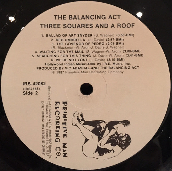 Balancing Act : Three Squares And A Roof (LP,Album)