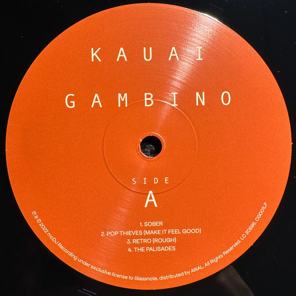 Childish Gambino With Jaden Smith : Kauai (12",EP,Reissue)