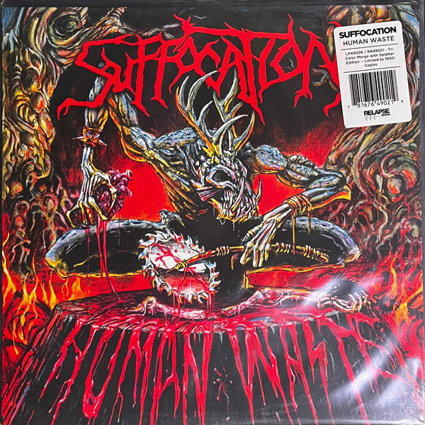 Suffocation : Human Waste (LP,Album,Limited Edition,Reissue)