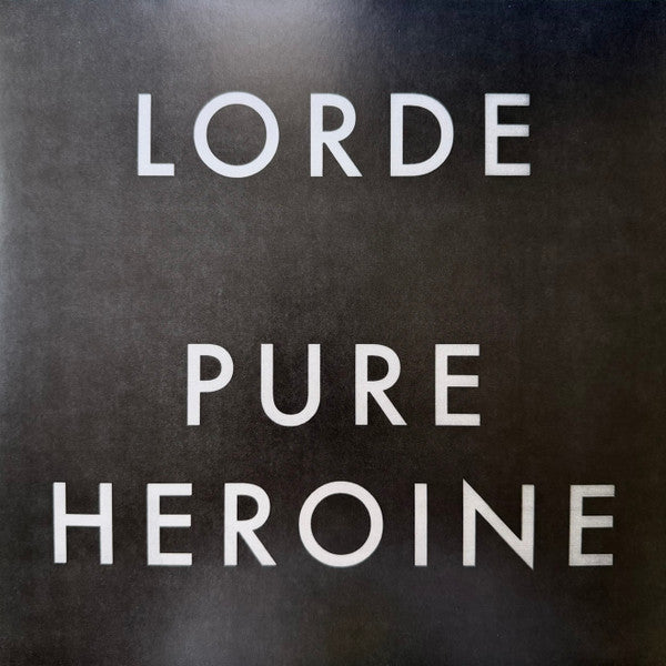 Lorde : Pure Heroine (LP,Album,Reissue)