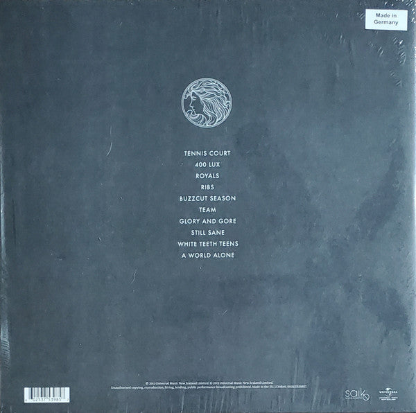 Lorde : Pure Heroine (LP,Album,Reissue)