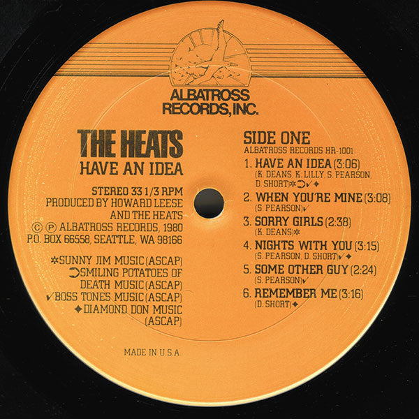 Heats, The : Have An Idea (LP)