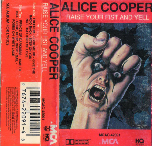 Alice Cooper (2) : Raise Your Fist And Yell (Album)
