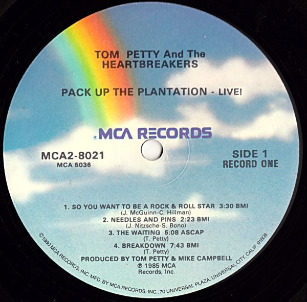 Tom Petty And The Heartbreakers : Pack Up The Plantation - Live! (LP,Album)
