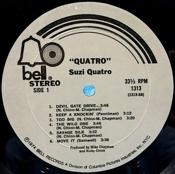 Suzi Quatro : Quatro (LP,Album)