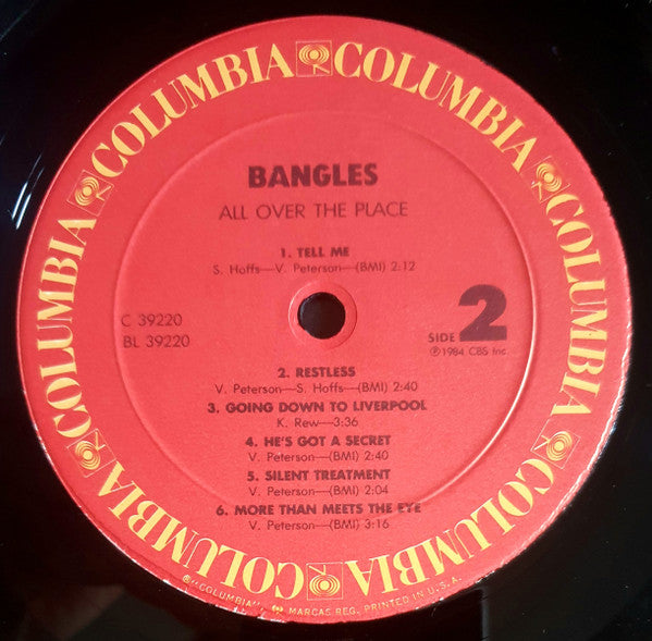 Bangles : All Over The Place (LP,Album,Reissue)