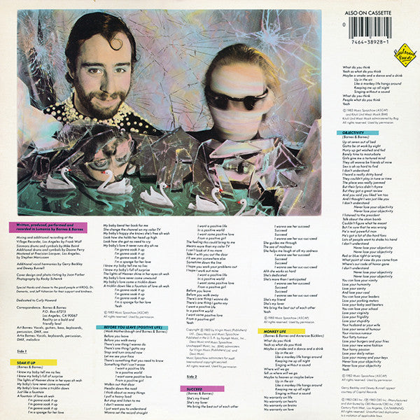 Barnes & Barnes : Soak It Up (12",EP,33 ⅓ RPM)