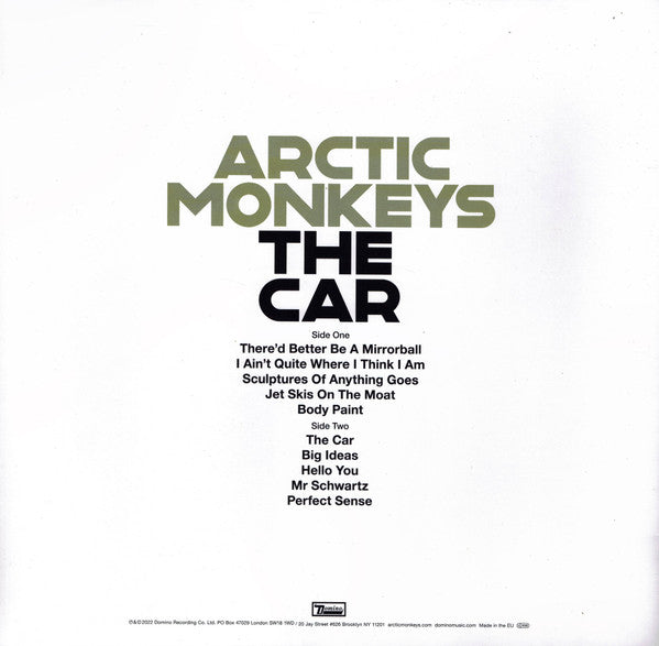 Arctic Monkeys : The Car (LP,Album)