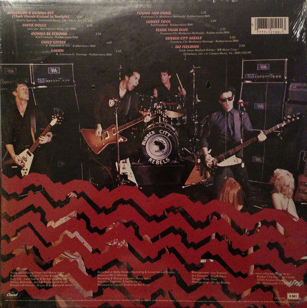 Rubber City Rebels : Rubber City Rebels (LP,Album)