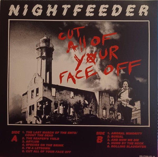Nightfeeder : Cut All Of Your Face Off (LP,45 RPM,Album,Repress)