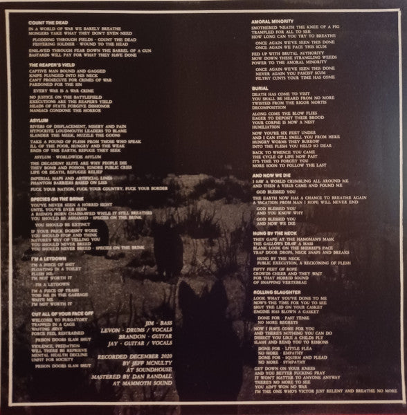 Nightfeeder : Cut All Of Your Face Off (LP,45 RPM,Album,Repress)