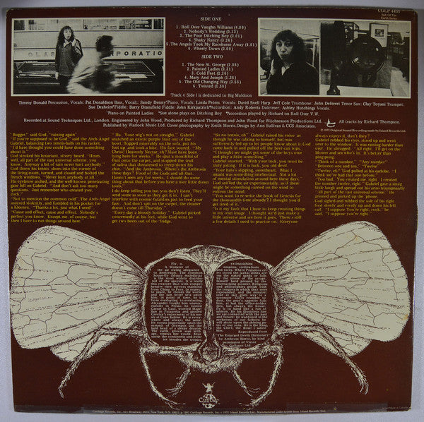Richard Thompson : Henry The Human Fly (LP,Album,Repress)