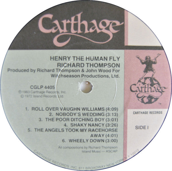 Richard Thompson : Henry The Human Fly (LP,Album,Repress)
