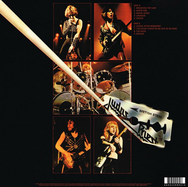 Judas Priest : British Steel (LP,Album,Reissue)