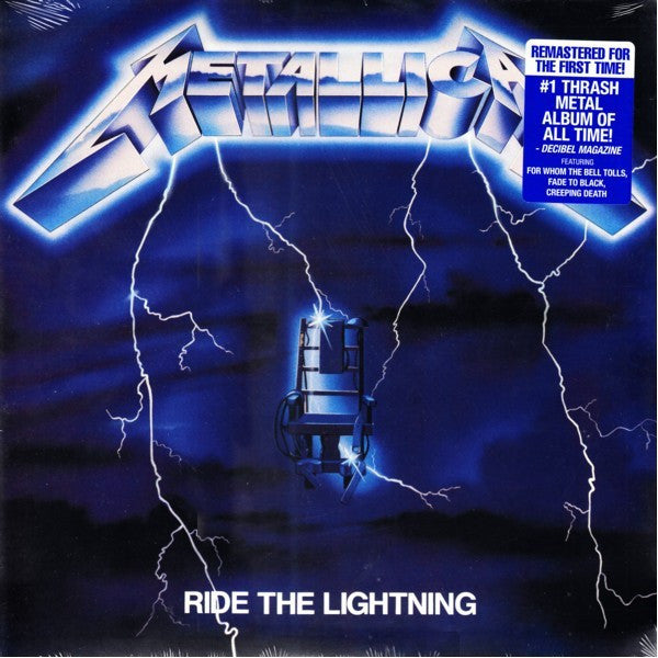 Metallica : Ride The Lightning (LP,Album,Reissue,Remastered,Repress)