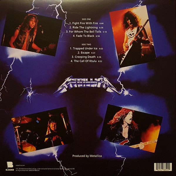 Metallica : Ride The Lightning (LP,Album,Reissue,Remastered,Repress)