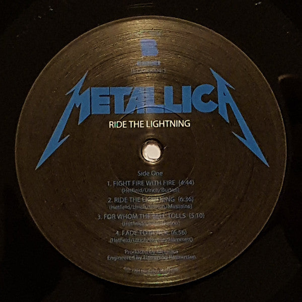 Metallica : Ride The Lightning (LP,Album,Reissue,Remastered,Repress)