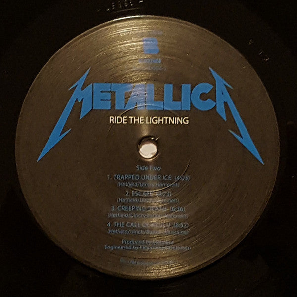 Metallica : Ride The Lightning (LP,Album,Reissue,Remastered,Repress)