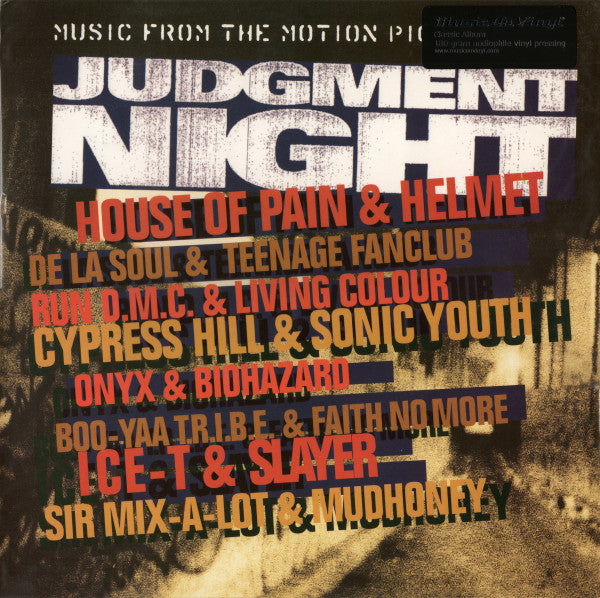 Various : Judgment Night (Music From The Motion Picture) (LP,Album,Reissue)