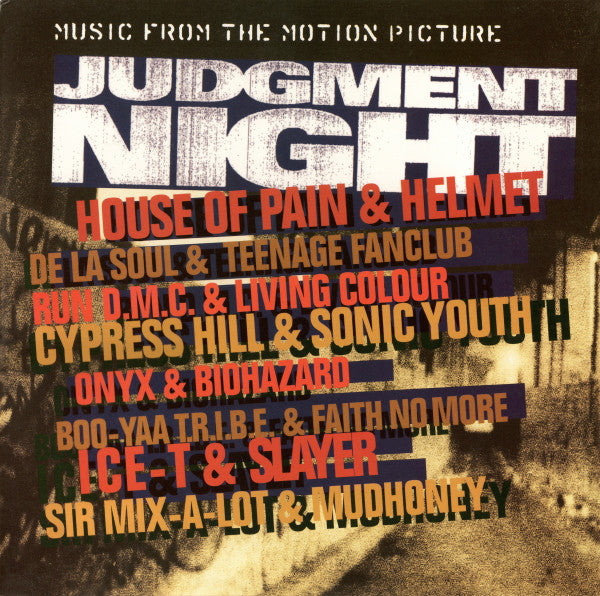 Various : Judgment Night (Music From The Motion Picture) (LP,Album,Reissue)