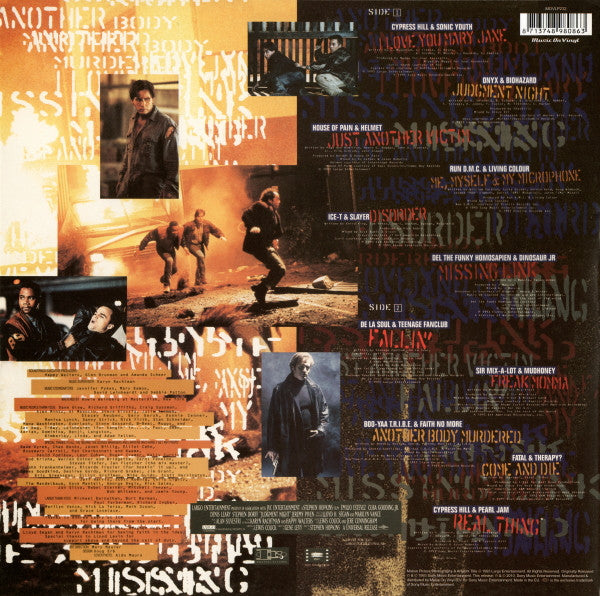 Various : Judgment Night (Music From The Motion Picture) (LP,Album,Reissue)