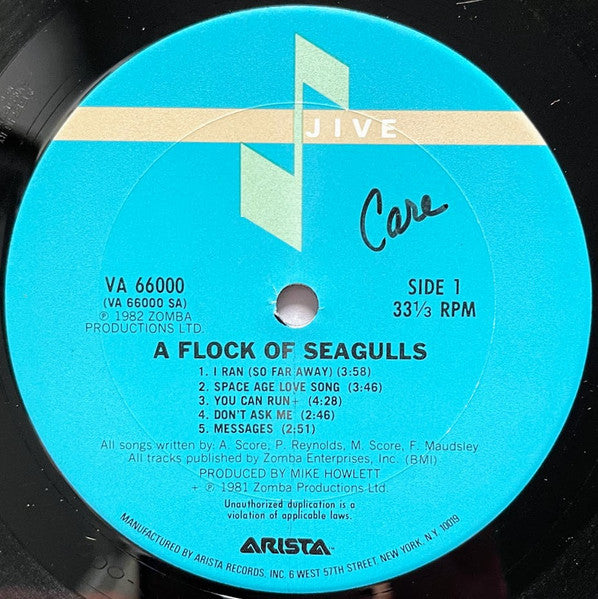 A Flock Of Seagulls : A Flock Of Seagulls (LP,Album)