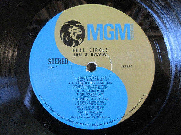 Ian & Sylvia : Full Circle (LP,Album)
