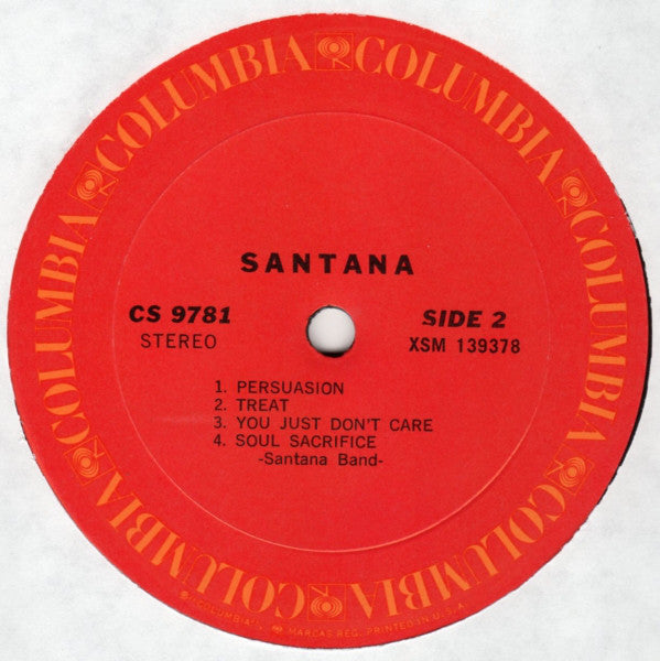 Santana : Santana (LP,Album,Reissue)
