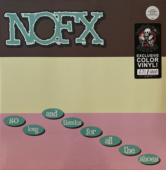 NOFX : So Long And Thanks For All The Shoes (LP,Album,Limited Edition,Numbered,Reissue,Stereo)