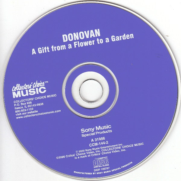 Donovan : A Gift From A Flower To A Garden (Album,Reissue)
