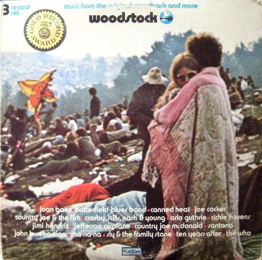 Various : Woodstock (Music From The Original Soundtrack And More) (LP,Album,Stereo)